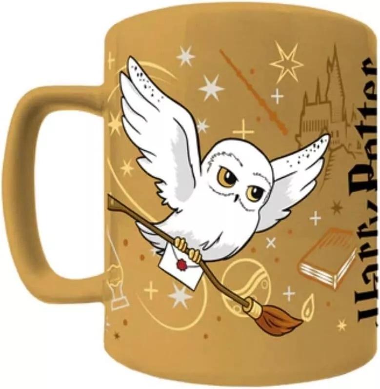 HARRY POTTER čupava šolja HEDVIGA 