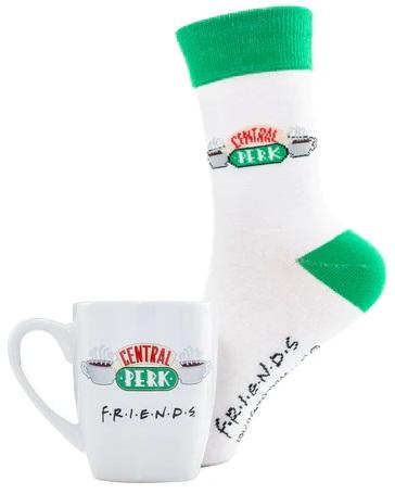 FRIENDS poklon set (šolja i čarape) CENTRAL PERK 