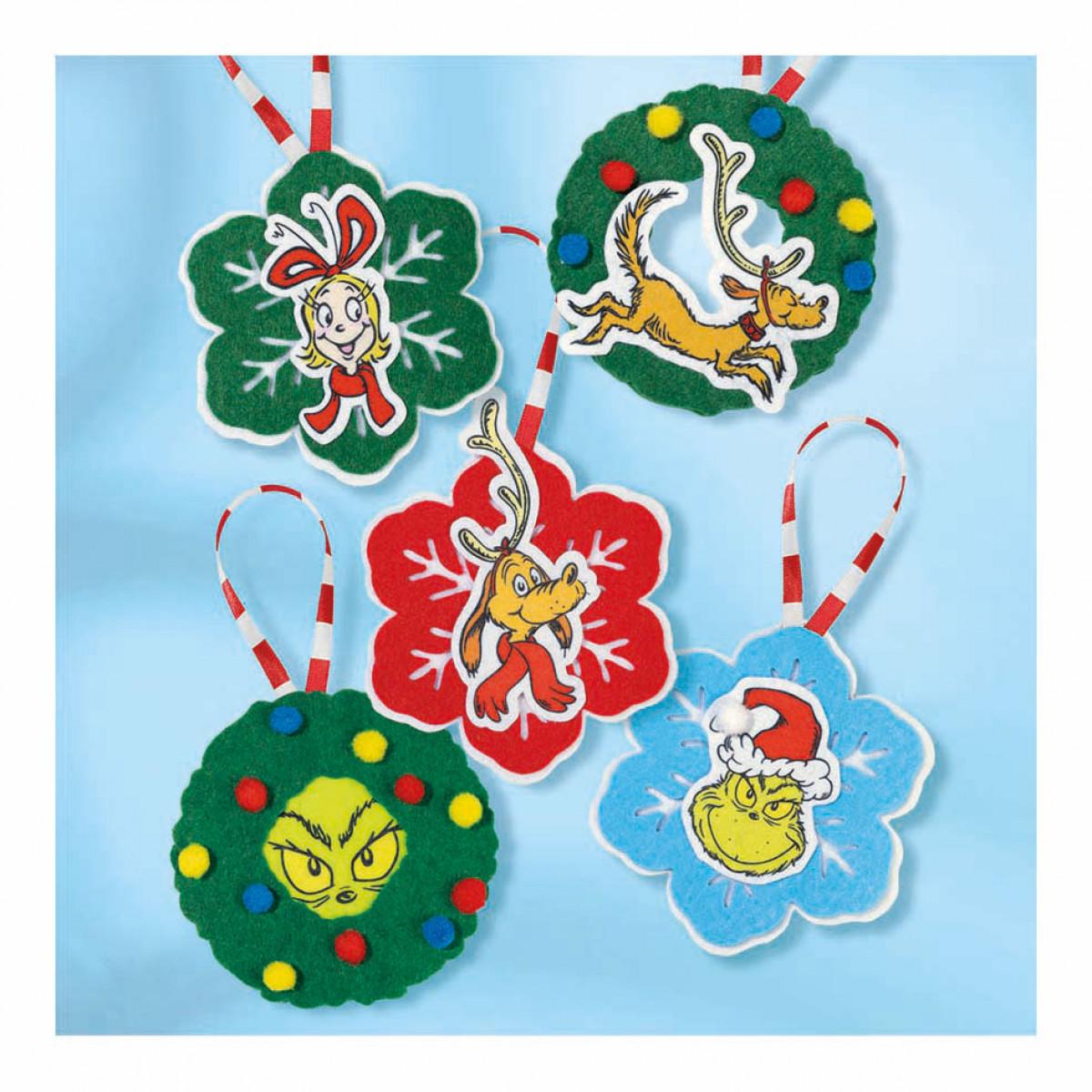 Kreativni set, novogodišnji ukrasi GRINCH 