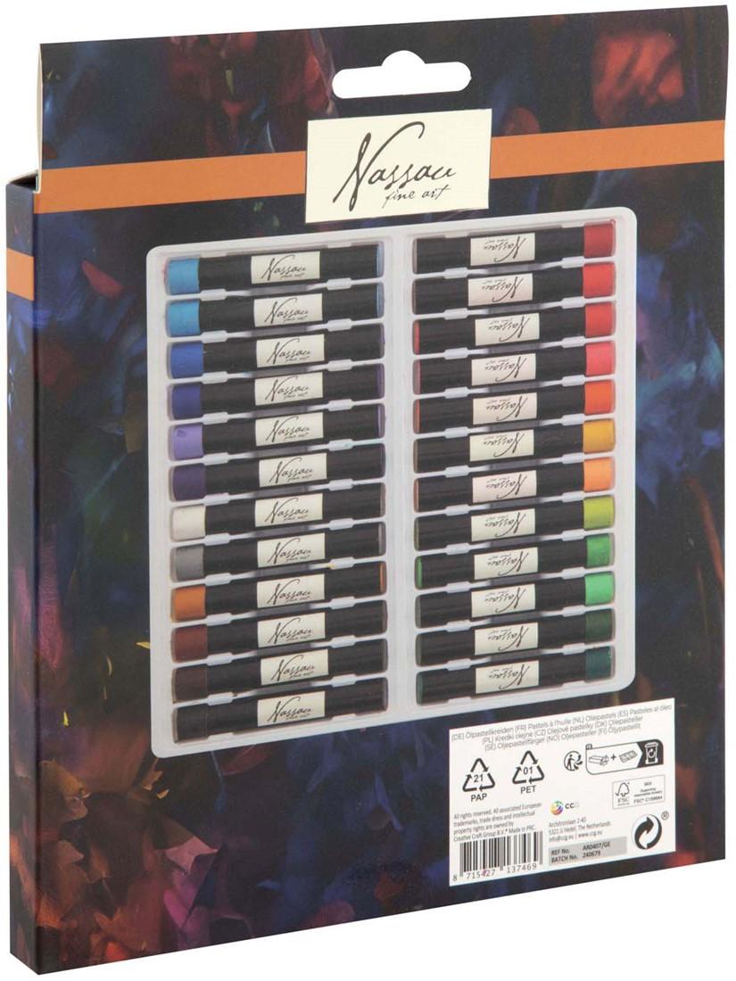 Set uljanih boja NASSAU 24kom 