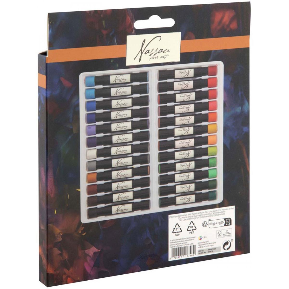 Set uljanih boja NASSAU 24kom 
