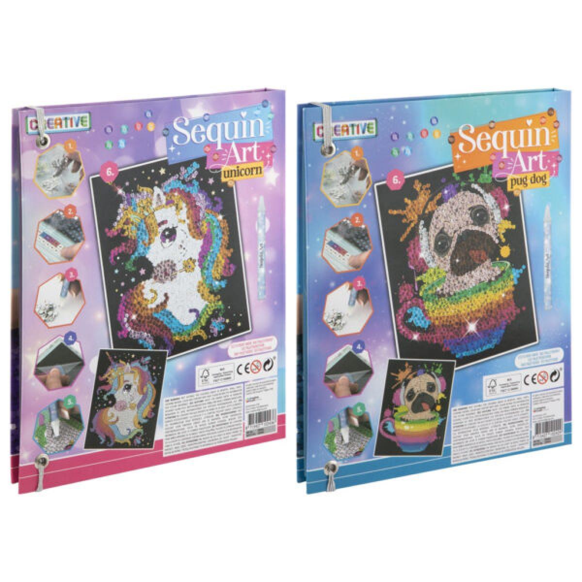 Kreativni set za slikanje sa šljokicama GRAFIX (Više vrsta) 