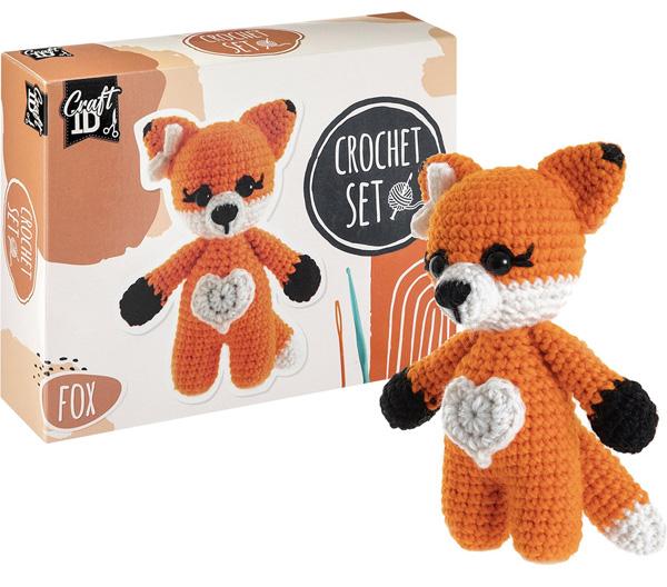 Kreativni set za heklanje LISICA 