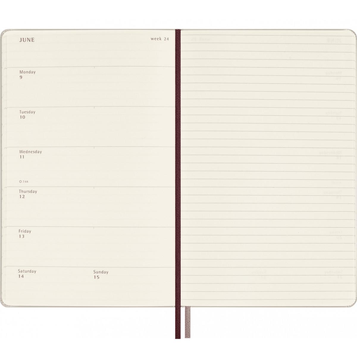 Datumirana (nedeljna) beležnica 2025 MOLESKINE WINGARDIUM Harry Potter 