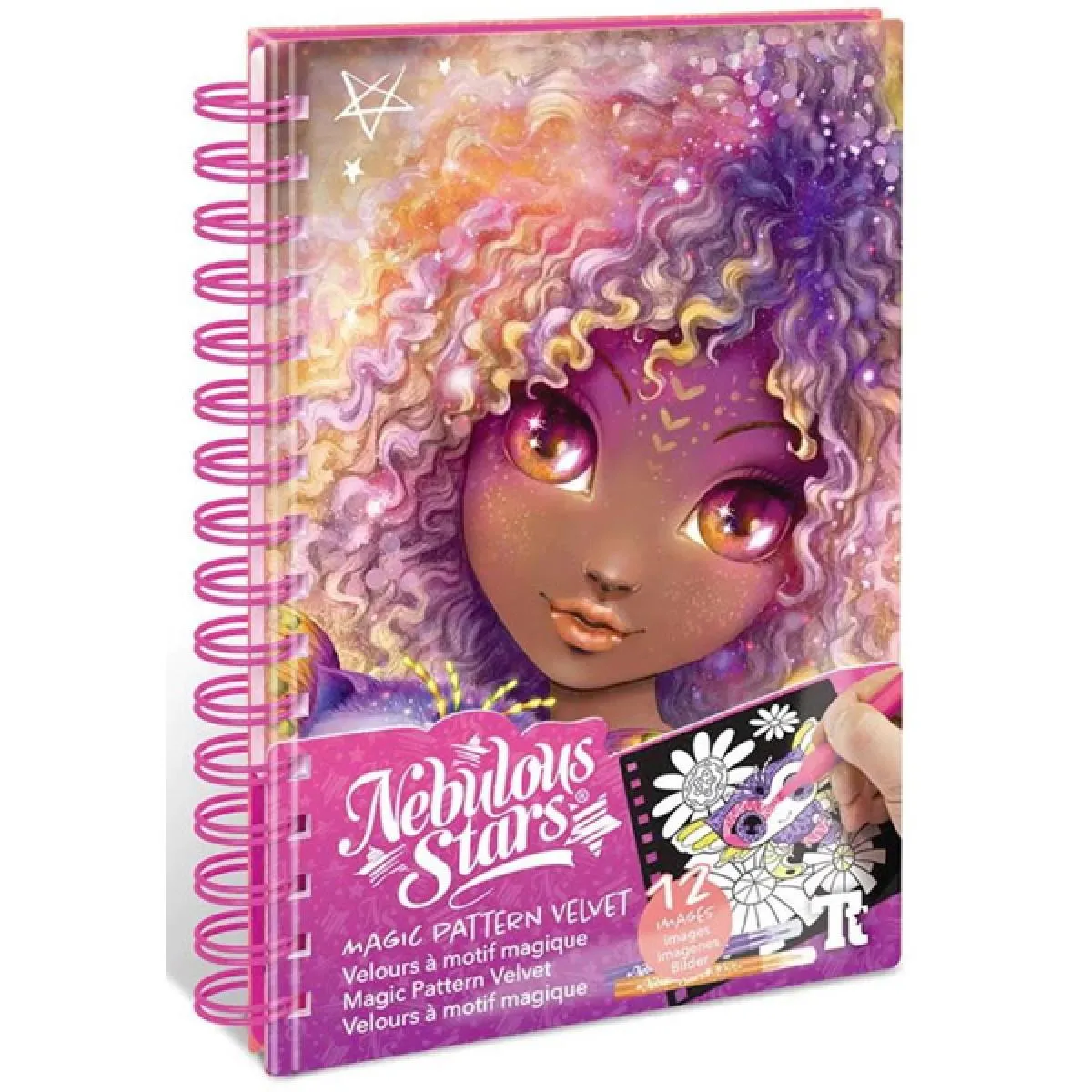 NEBULOUS STARS kreativna bojanka  MAGIC PATTERN VELVET 