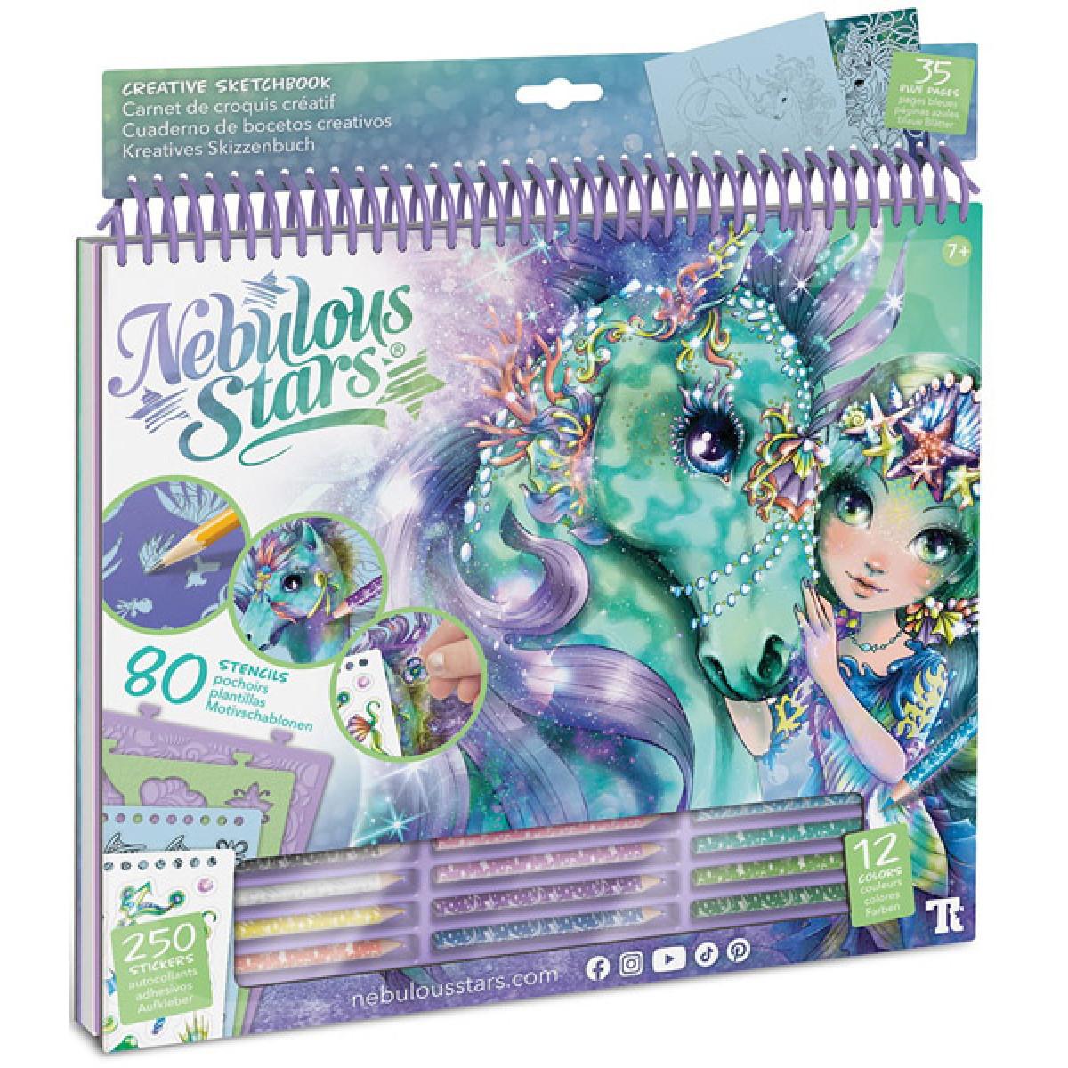 NEBULOUS STARS kreativna bojanka MAGIČNI KONJI - VODA 