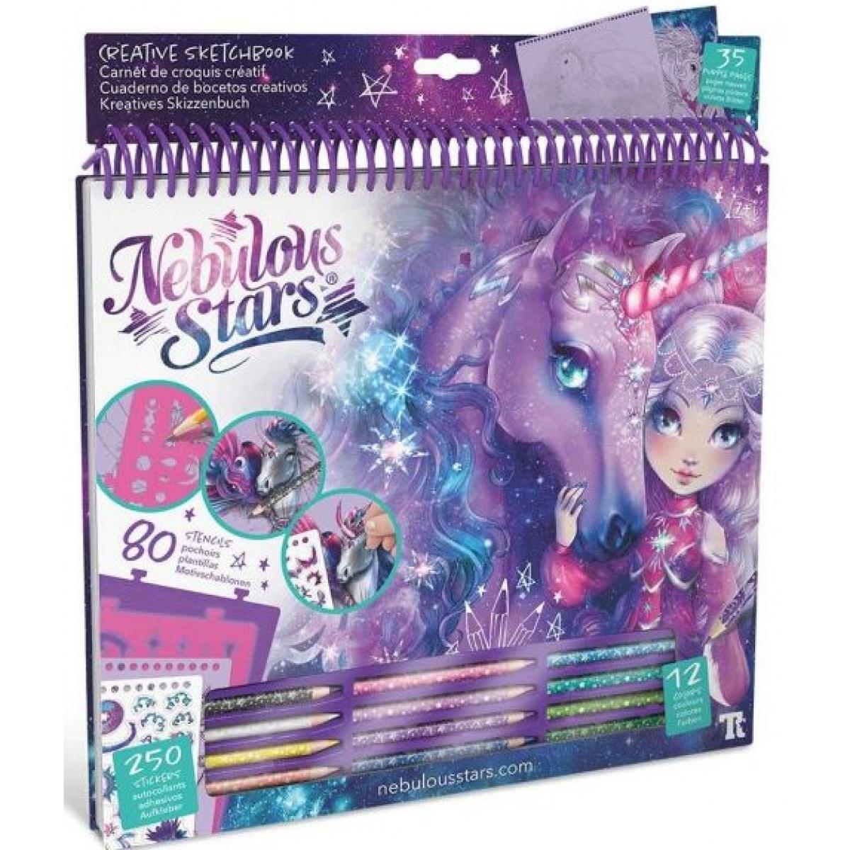 NEBULOUS STARS kreativna bojanka MAGIČNI KONJI - SVEMIR 