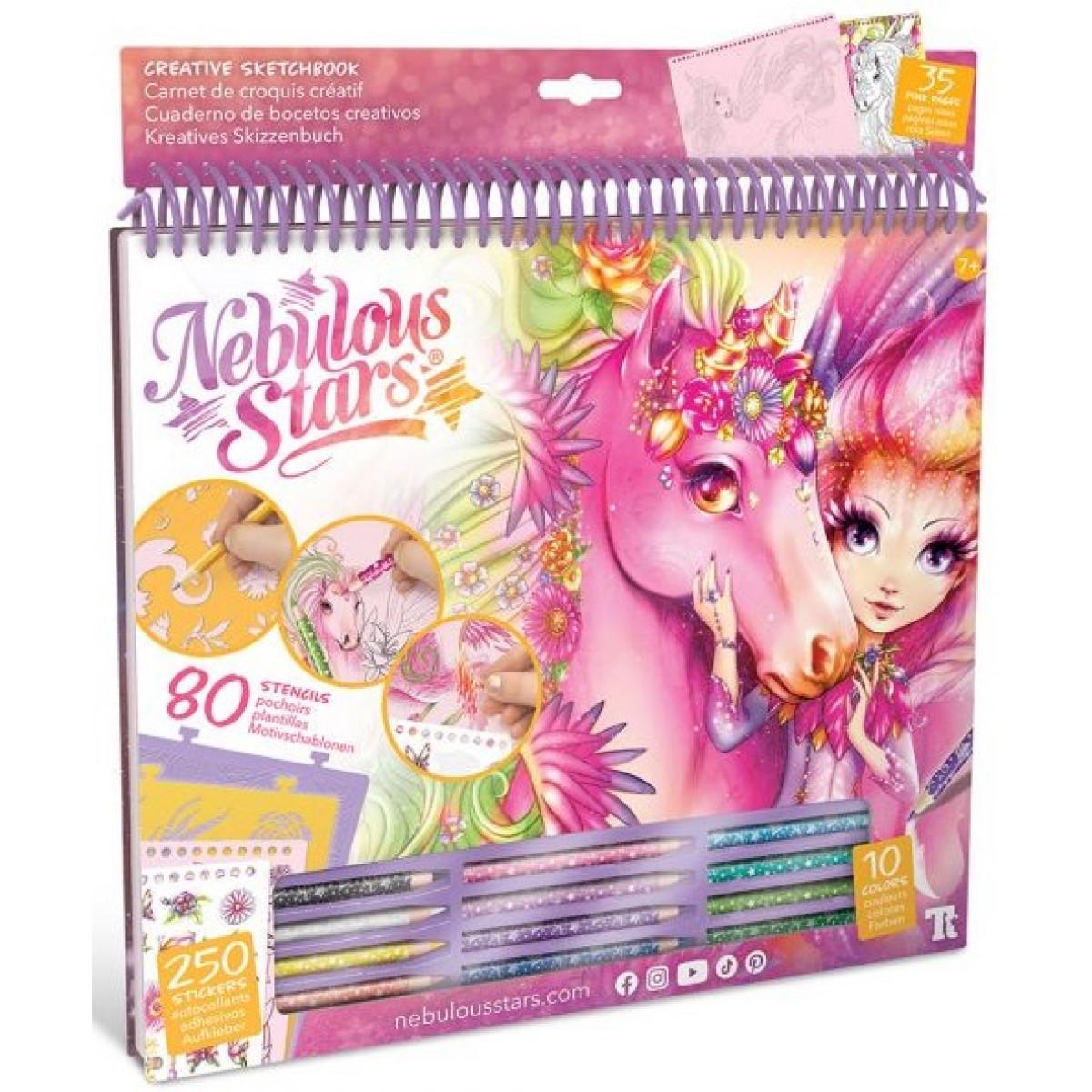 NEBULOUS STARS kreativna bojanka MAGIČNI KONJI- ŠUMA 