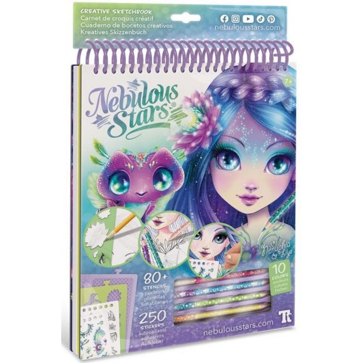 NEBULOUS STARS kreativna bojanka NENUPHIA 