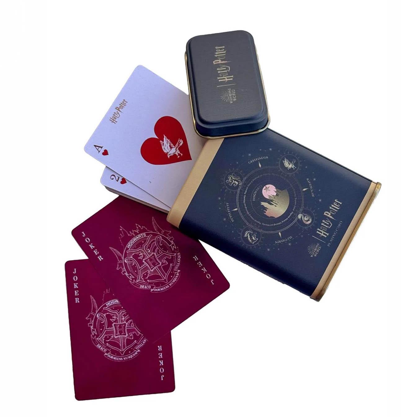 Karte za igranje u metalnoj kutiji THE HARRY POTTER 