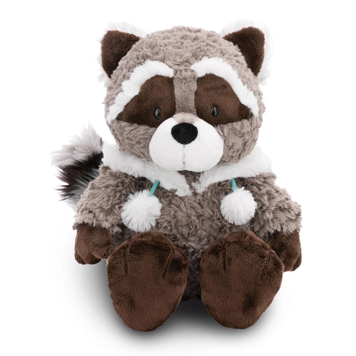 Plišana igračka NICI raccoon Lenno with hood 25cm 