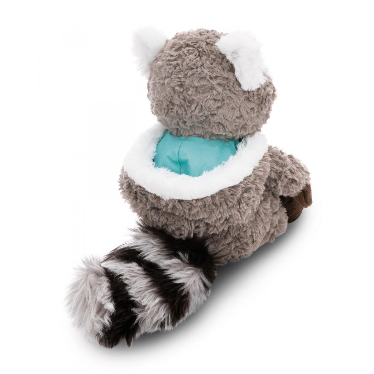 Plišana igračka NICI raccoon Lenno with hood 25cm 