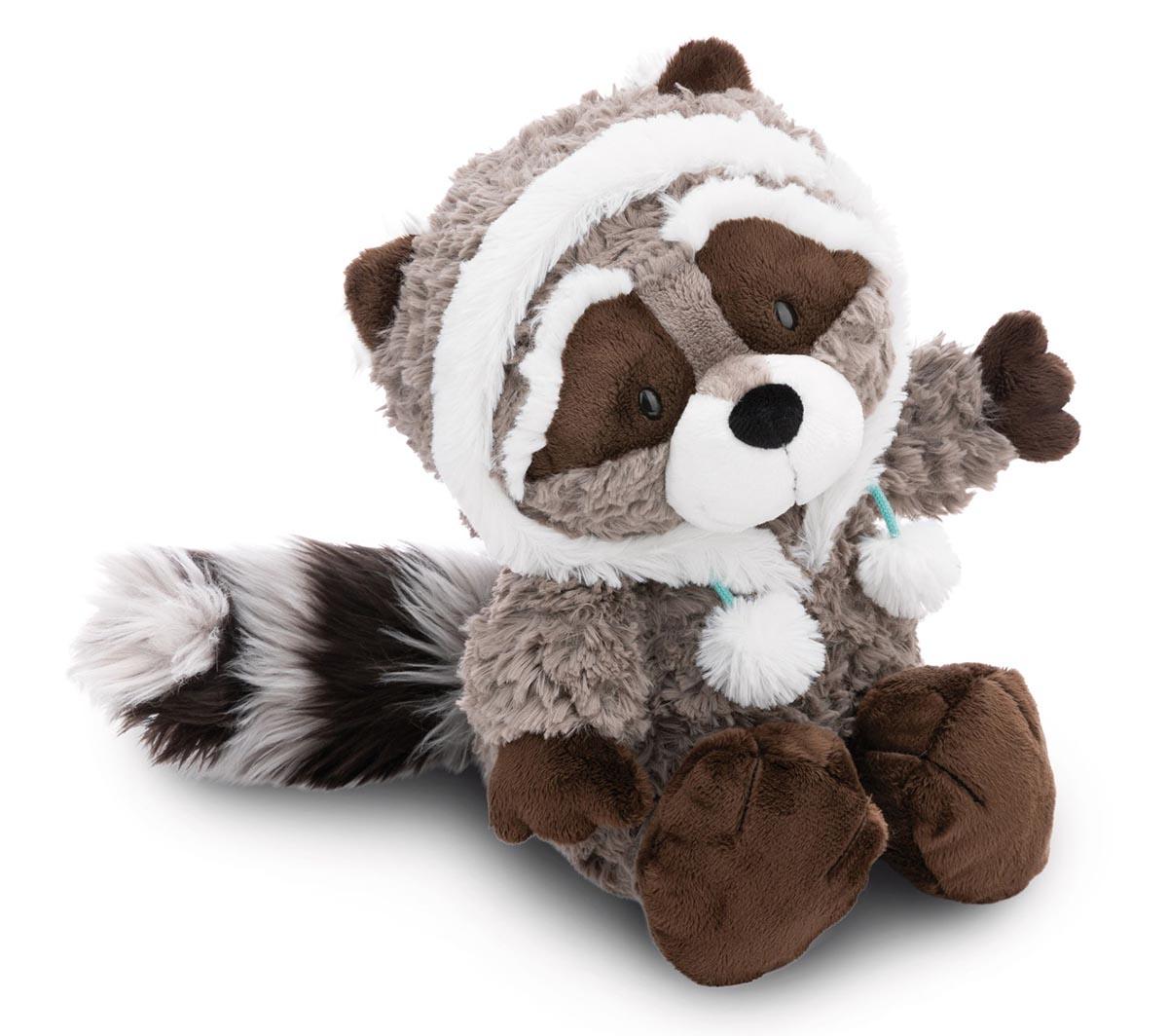 Plišana igračka NICI raccoon Lenno with hood 50cm 