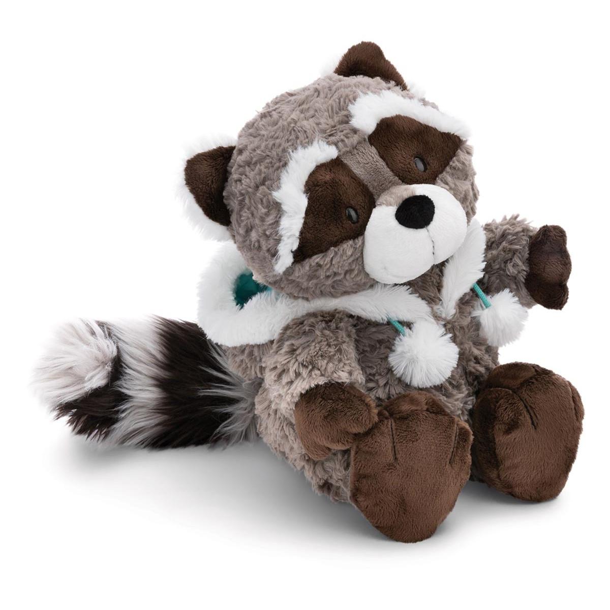 Plišana igračka NICI raccoon Lenno with hood 50cm 