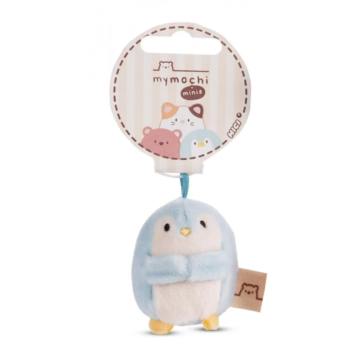 Igračka privezak PINGVIN Waddle 5cm MYMOCHI 