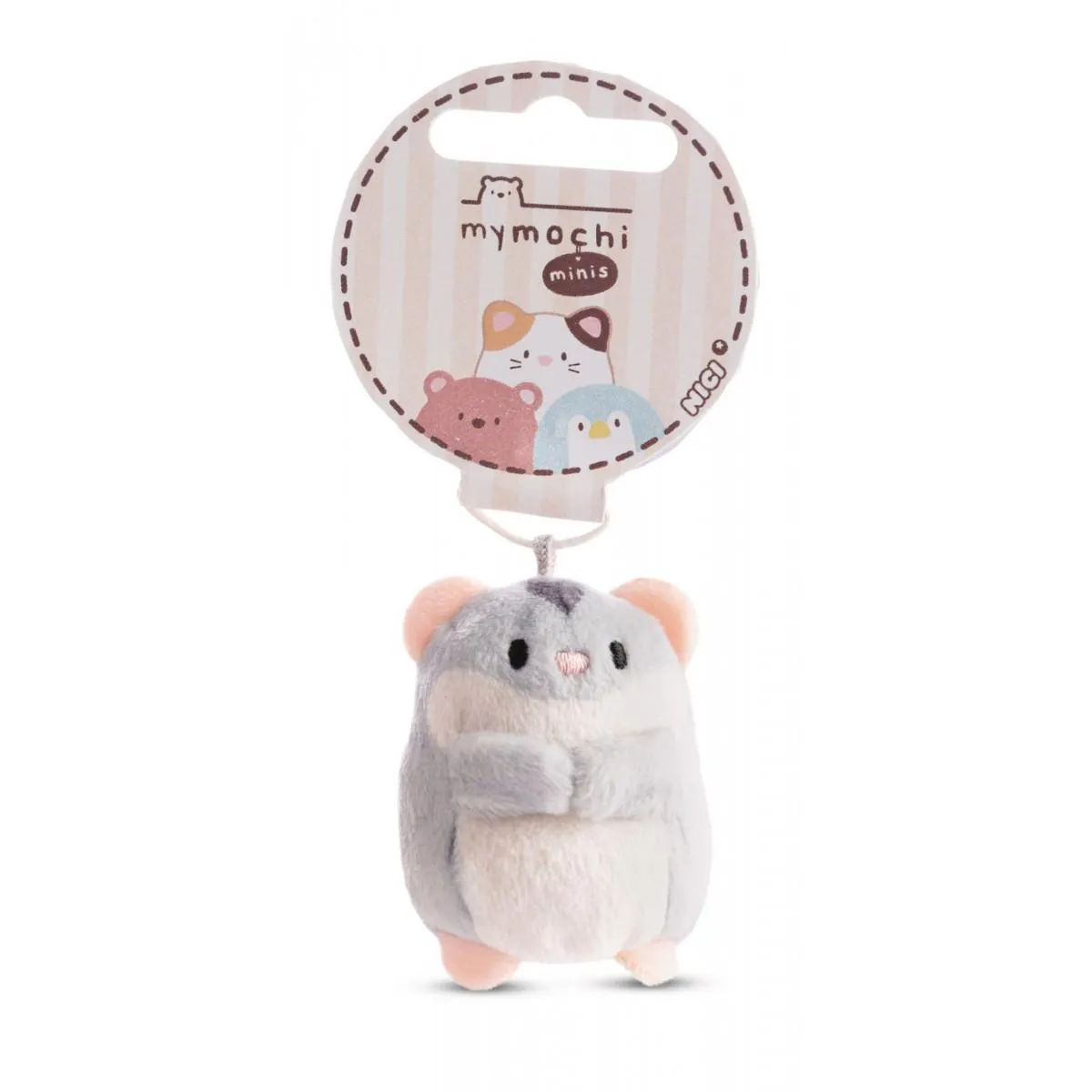 Igračka privezak HRČAK Shai 5cm MYMOCHI 