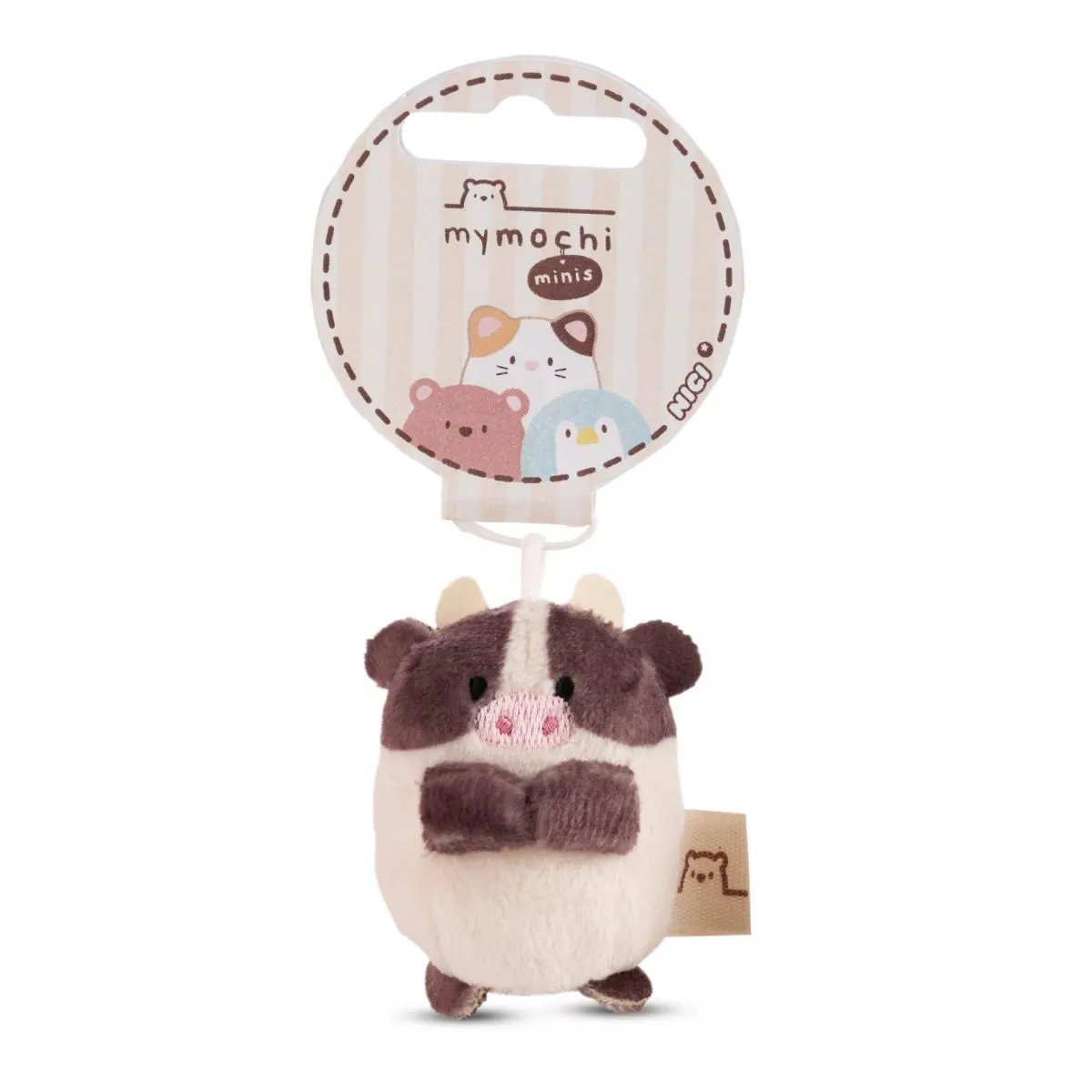 Igračka privezak KRAVA Moona 5cm MYMOCHI 