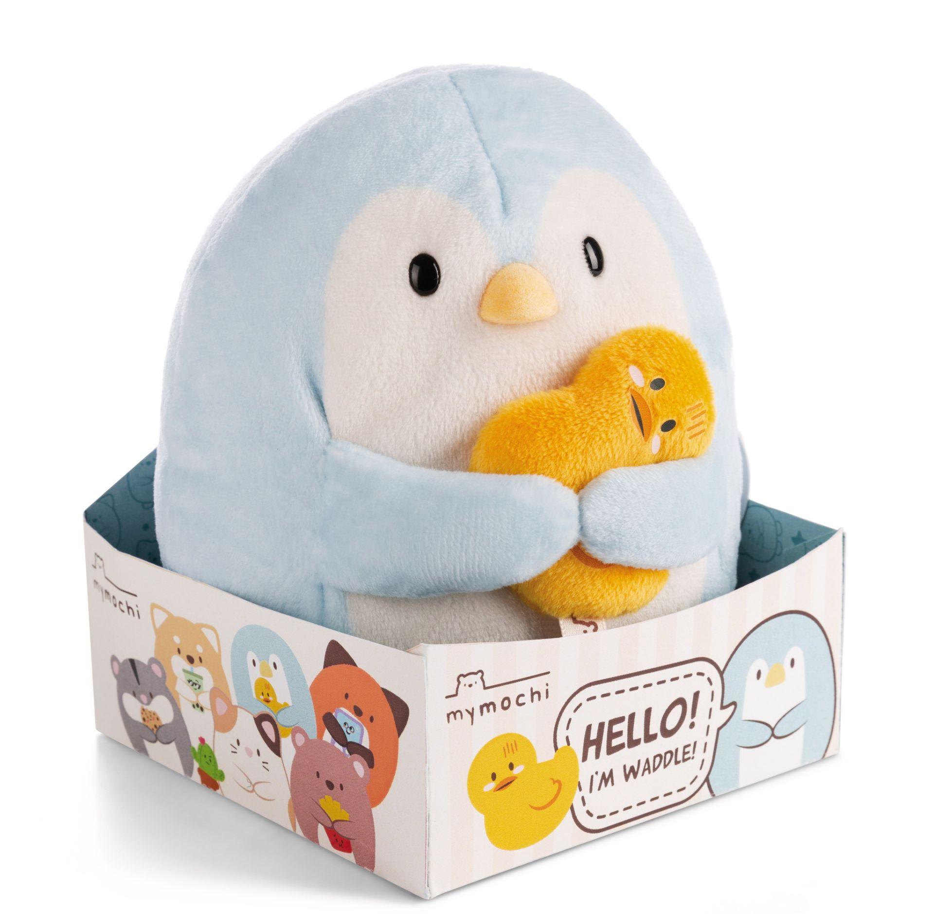 Plišana igračka NICI mymochi penguin Waddle with duck 16cm 