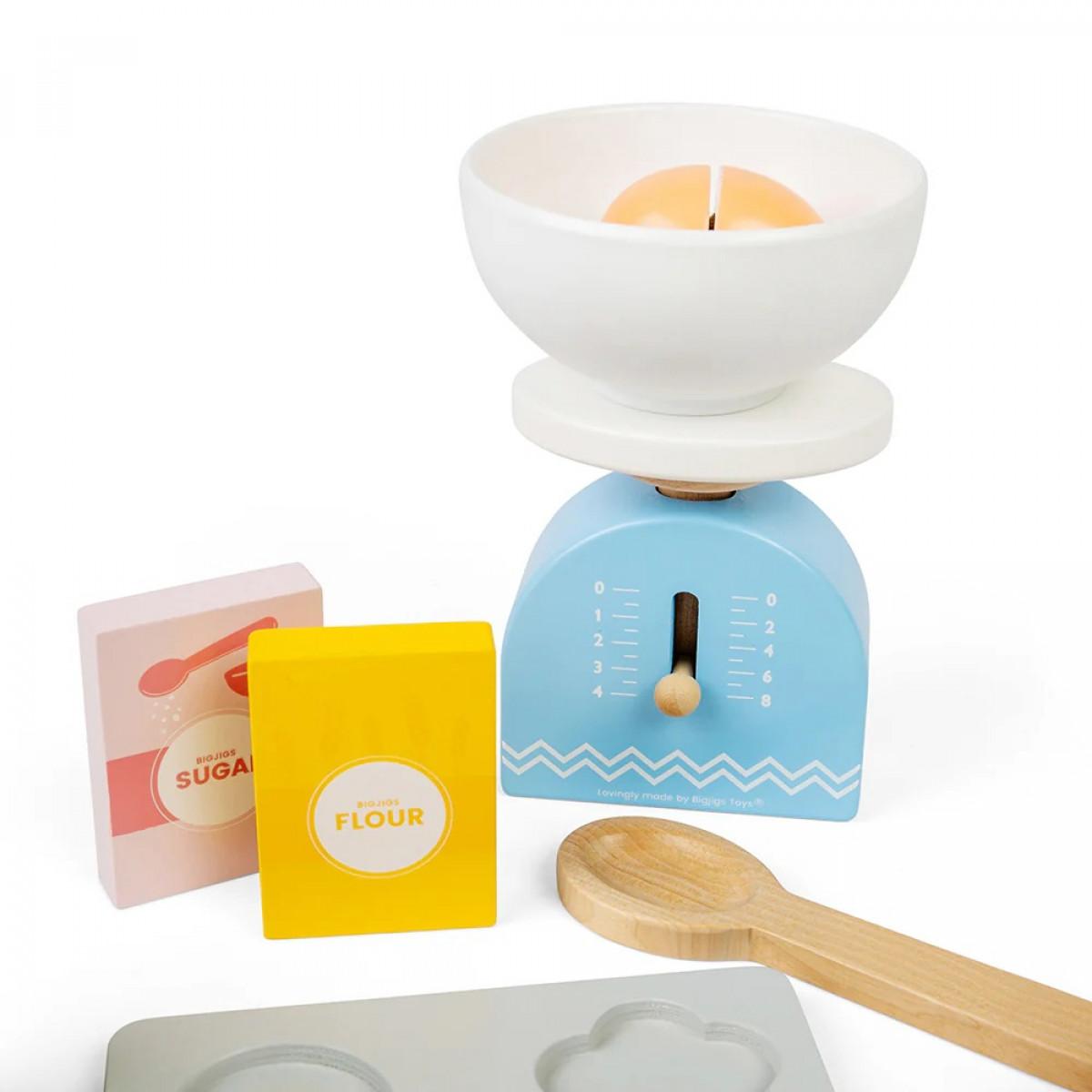 Drvena igračka PRAVLJENJE KOLAČA 