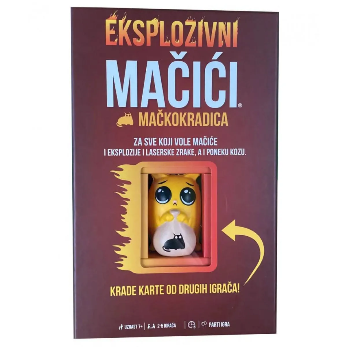 Društvena igra EKSPLOZIVNI MAČIĆI Mačkokradica 
