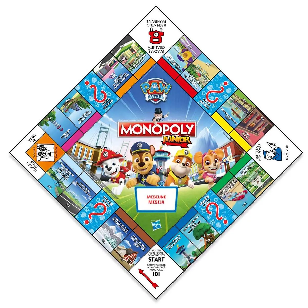 Društvena igra MONOPOL PATROLNE ŠAPE 