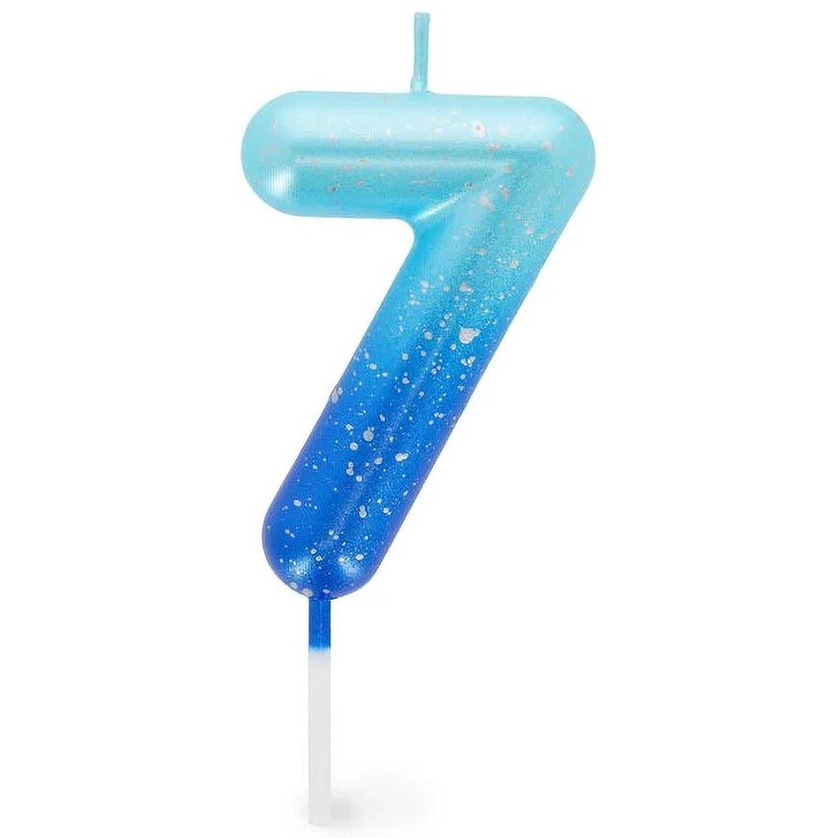 Rođendanska svećica BLUE - 7 