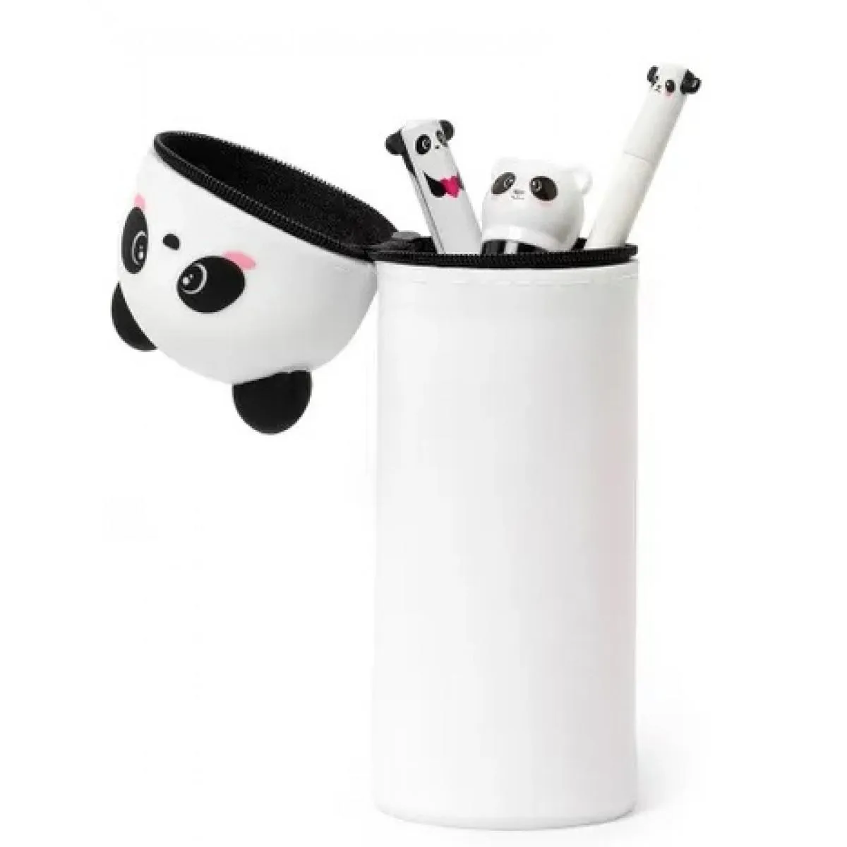 Silikonska pernica 2 u 1 - PANDA 