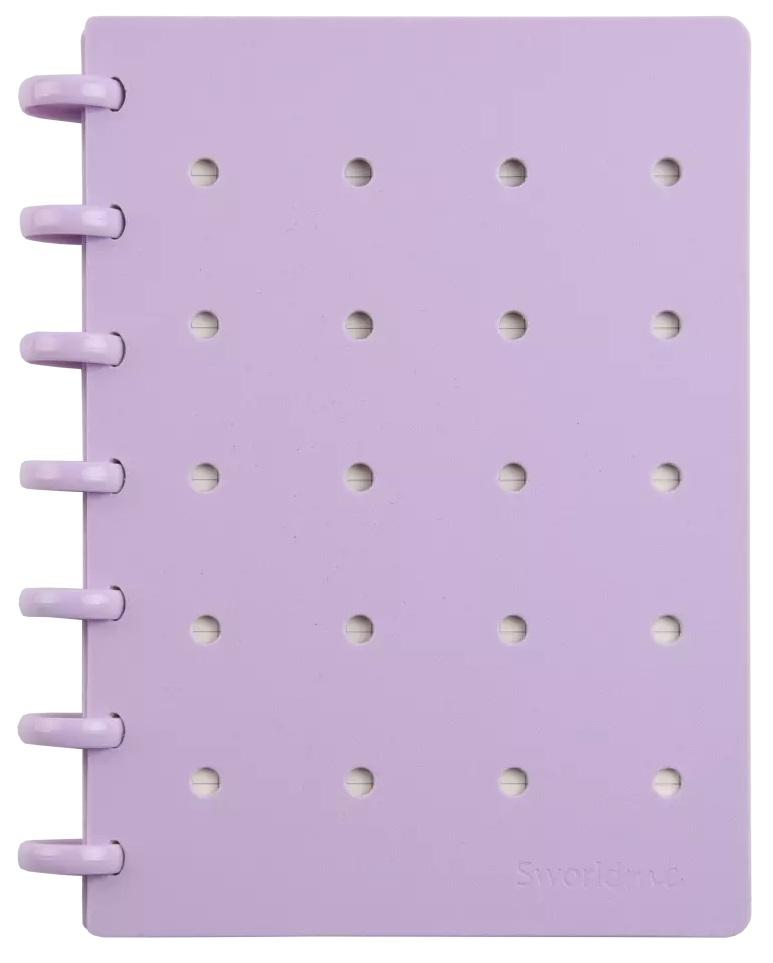 Sveska A5 sa spiralom, 80 L PURPLE 