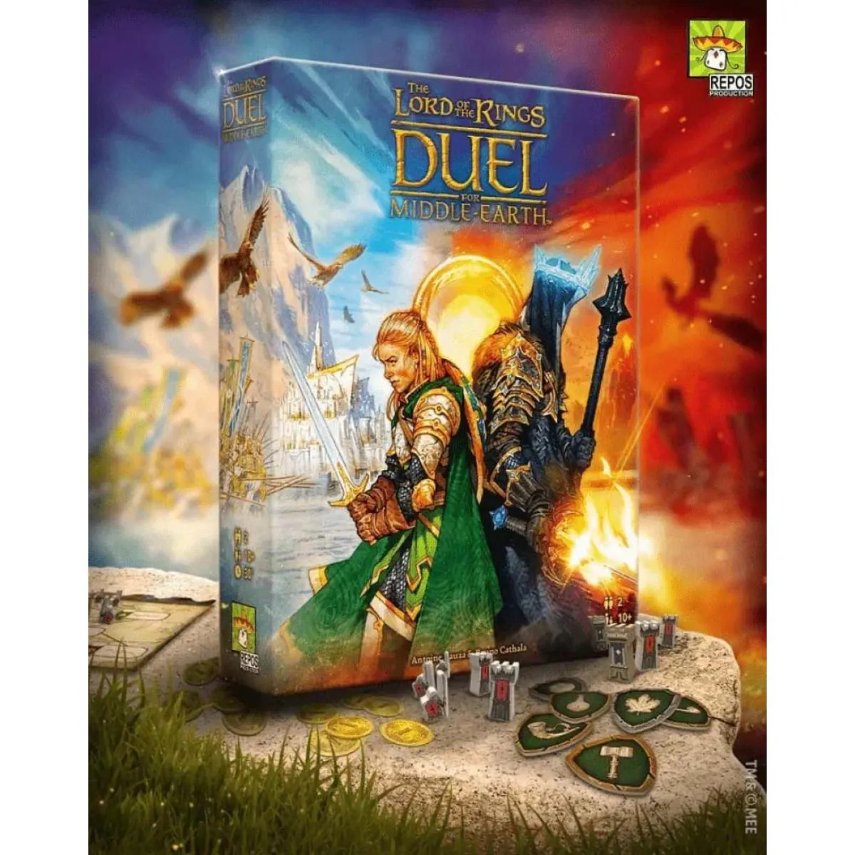 Društvena igra LORD OF THE RINGS: DUEL ZA SREDNJU ZEMLJU 