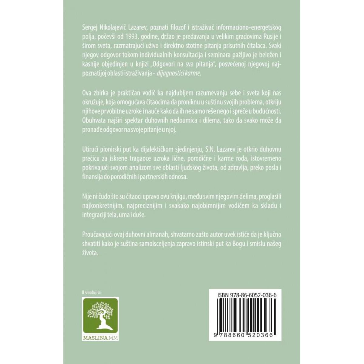 ODGOVORI NA SVA PITANJA Dijagnostika karme, knjiga 5 