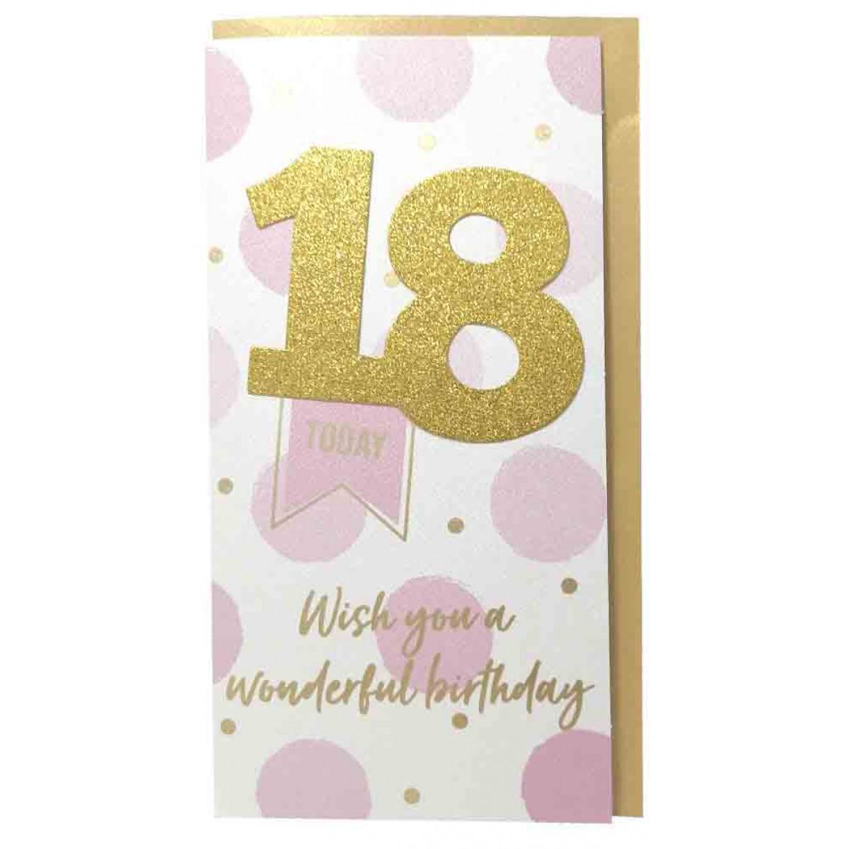 Čestitka MONEY COAT 18-TH 