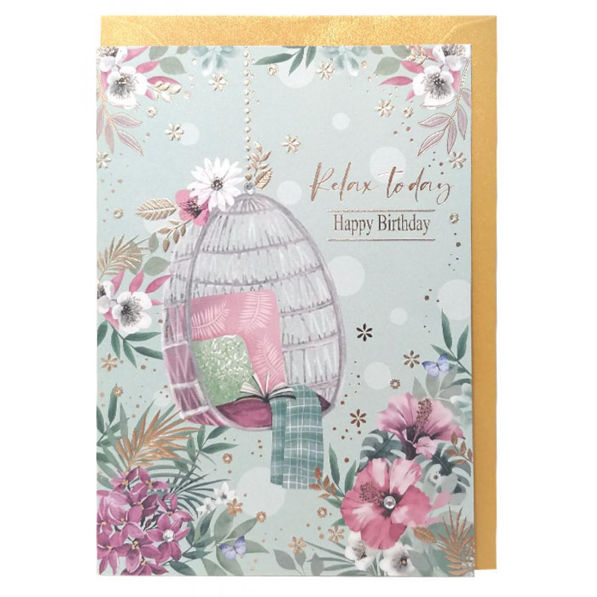 Čestitka HB FLOWERS 12X17CM 