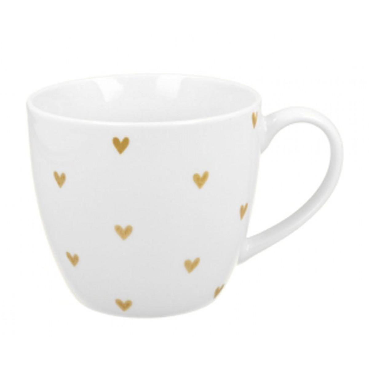 Šolja ZLATNA SRCA 460ml 