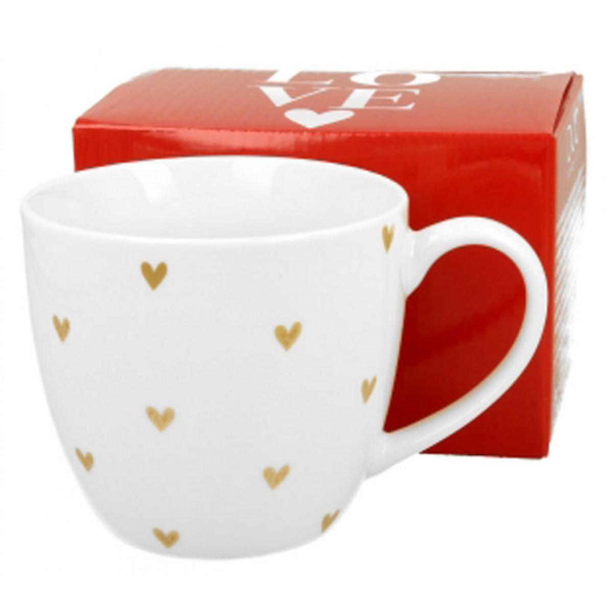 Šolja ZLATNA SRCA 460ml 