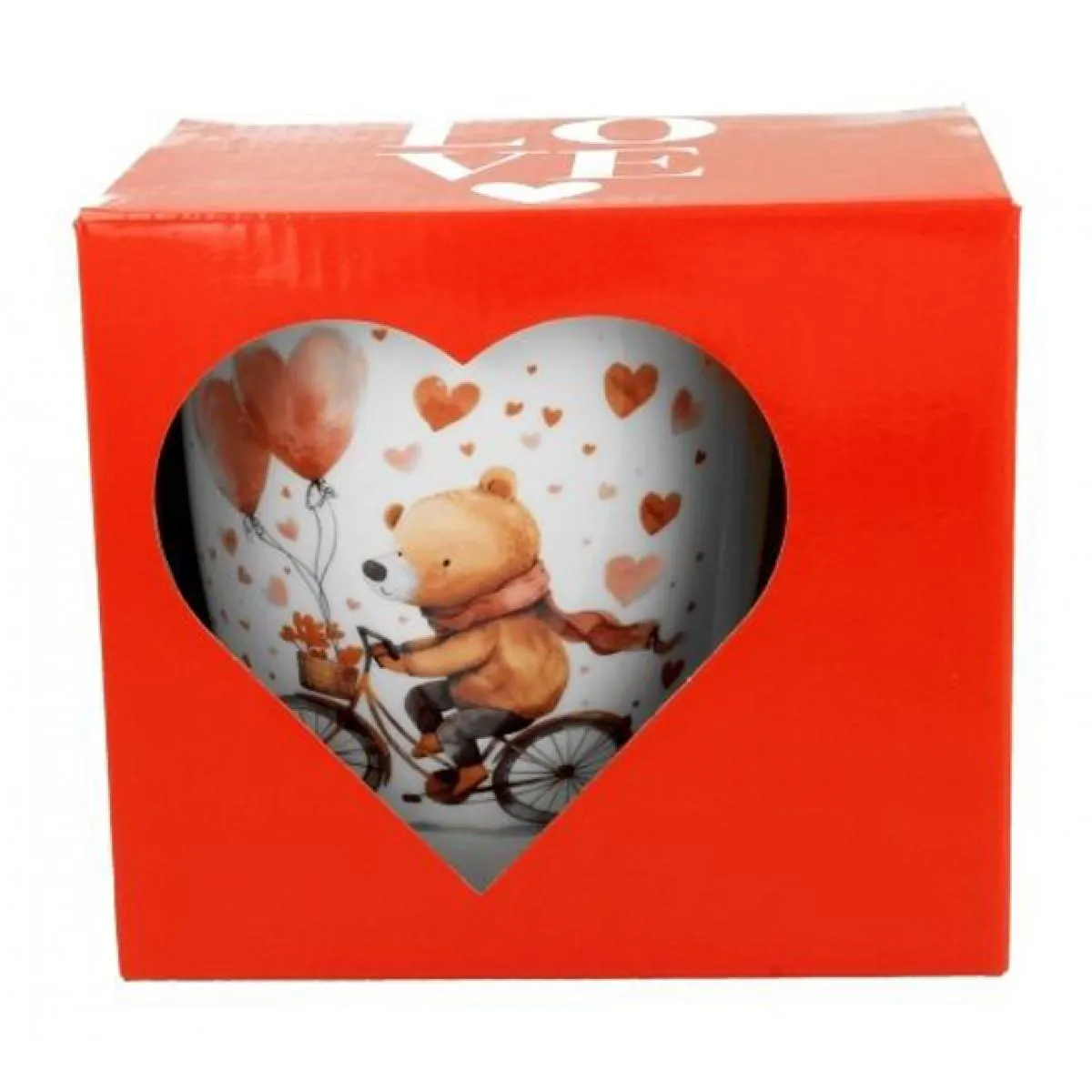 Šolja MEDA NA BICIKLU 650ml 