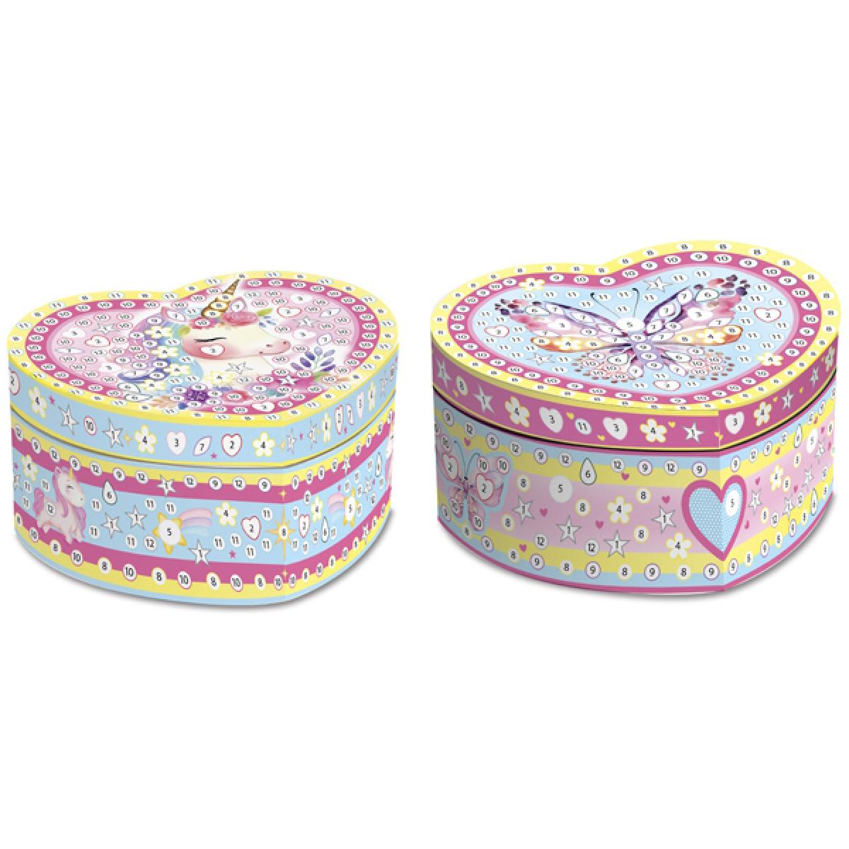 Kreativni set UKRASI KUTIJU ZA NAKIT (dve vrste) 