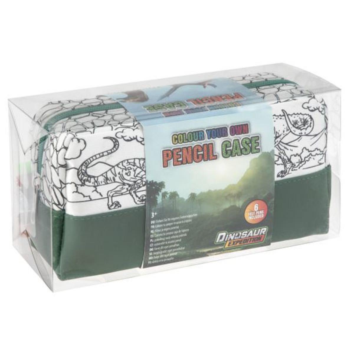 Oboji svoju pernicu DINOSAURUS + 6 flomastera 