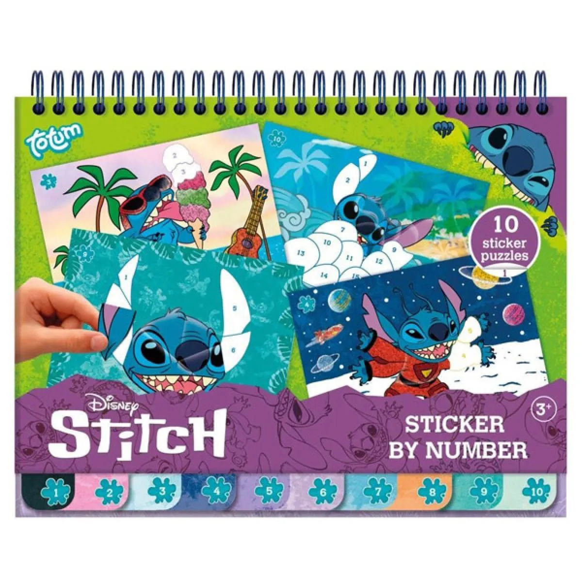 STITCH kreativni set sa stikerima 