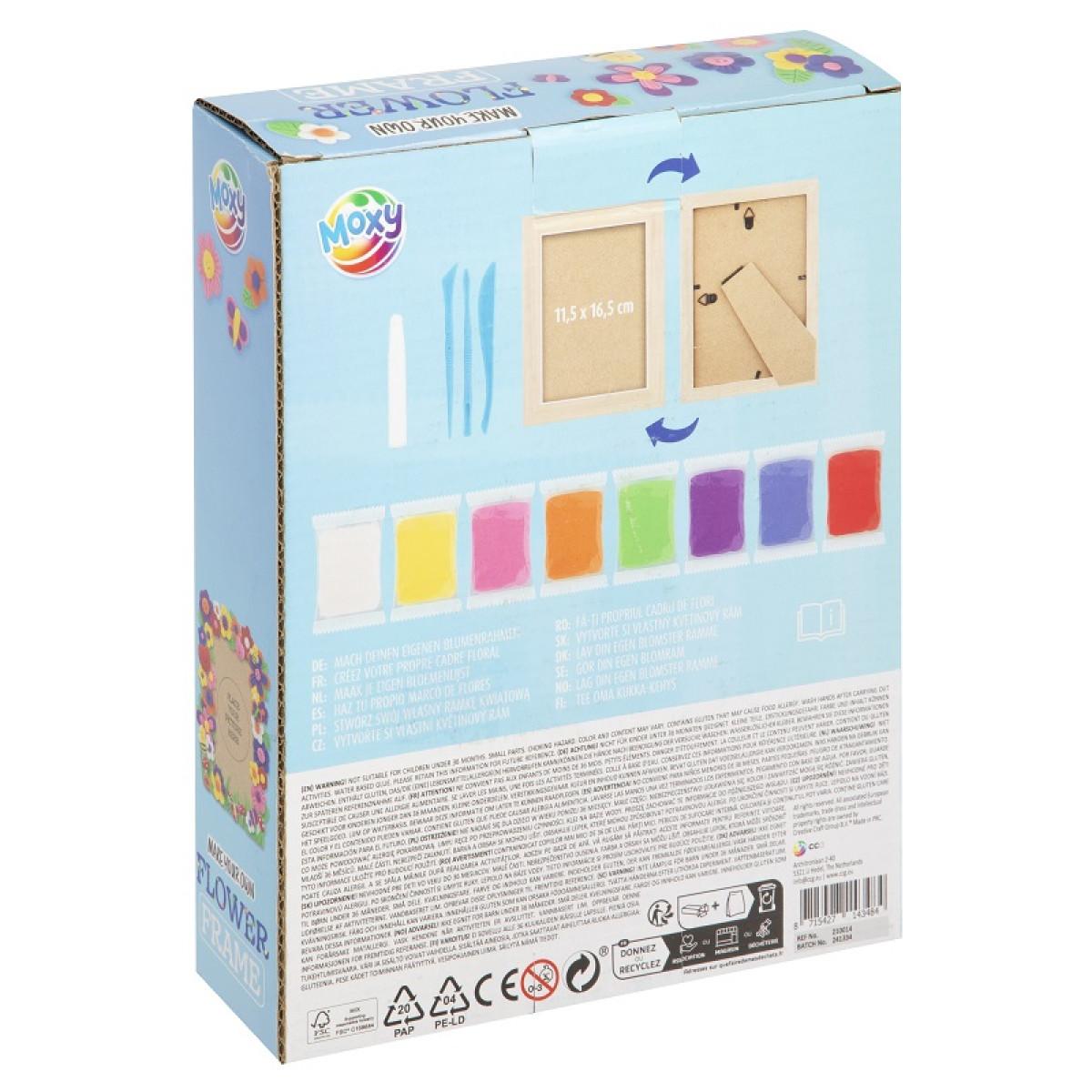 Kreativni set NAPRAVI SVOJ CVETNI RAM 15,5x21cm 