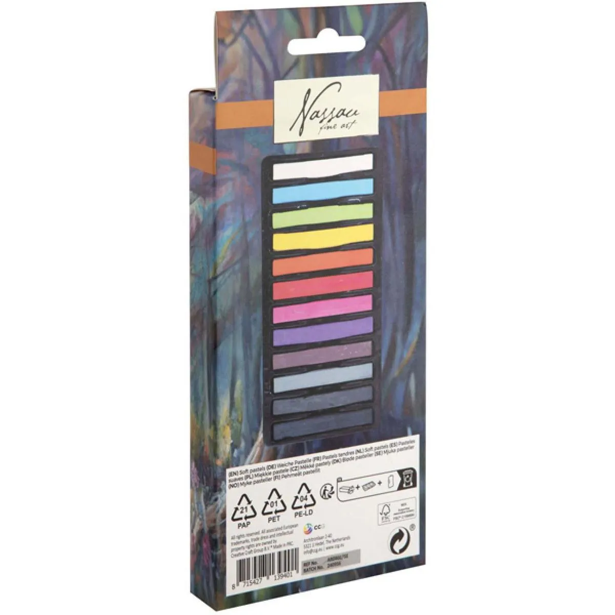 Set voštanih boja 12 kom 