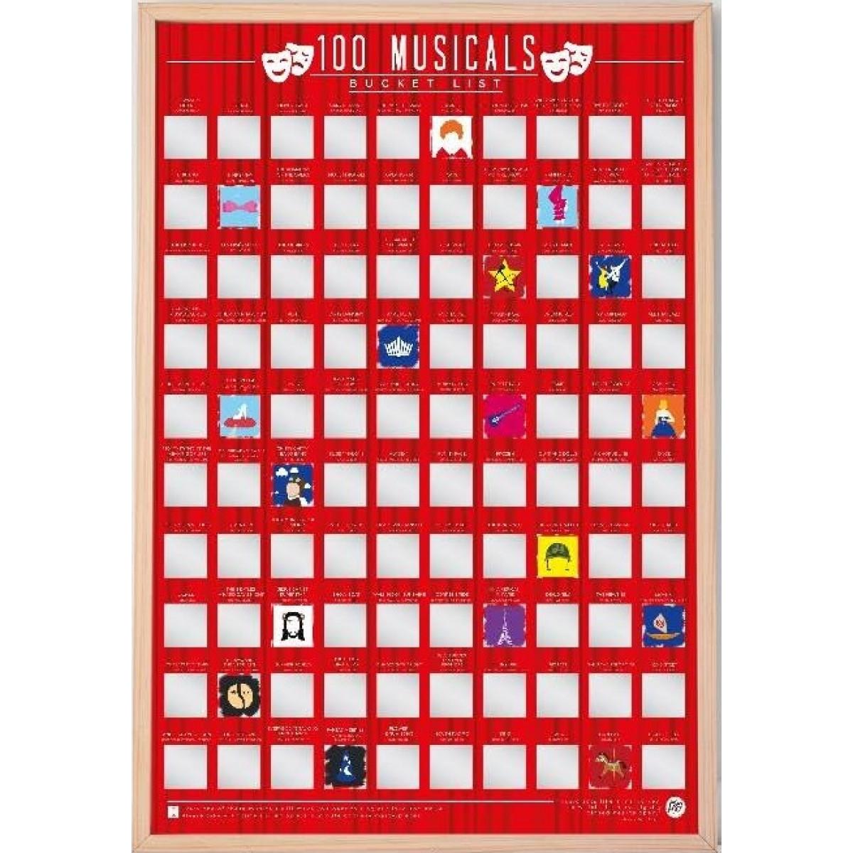 Greb-greb poster 100 MUSICALS 