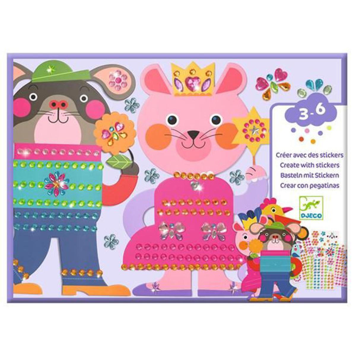 Kreativni set sa stikerima SPARKLES 