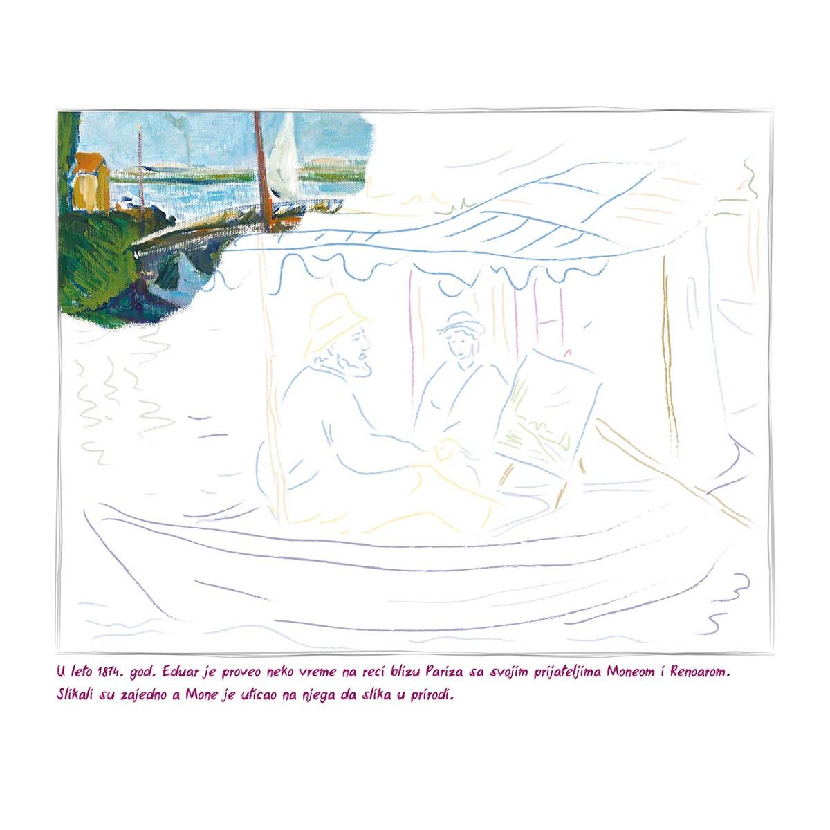 BOJANKA Remek dela slikarstva - Impresionisti i postimpresionisti 