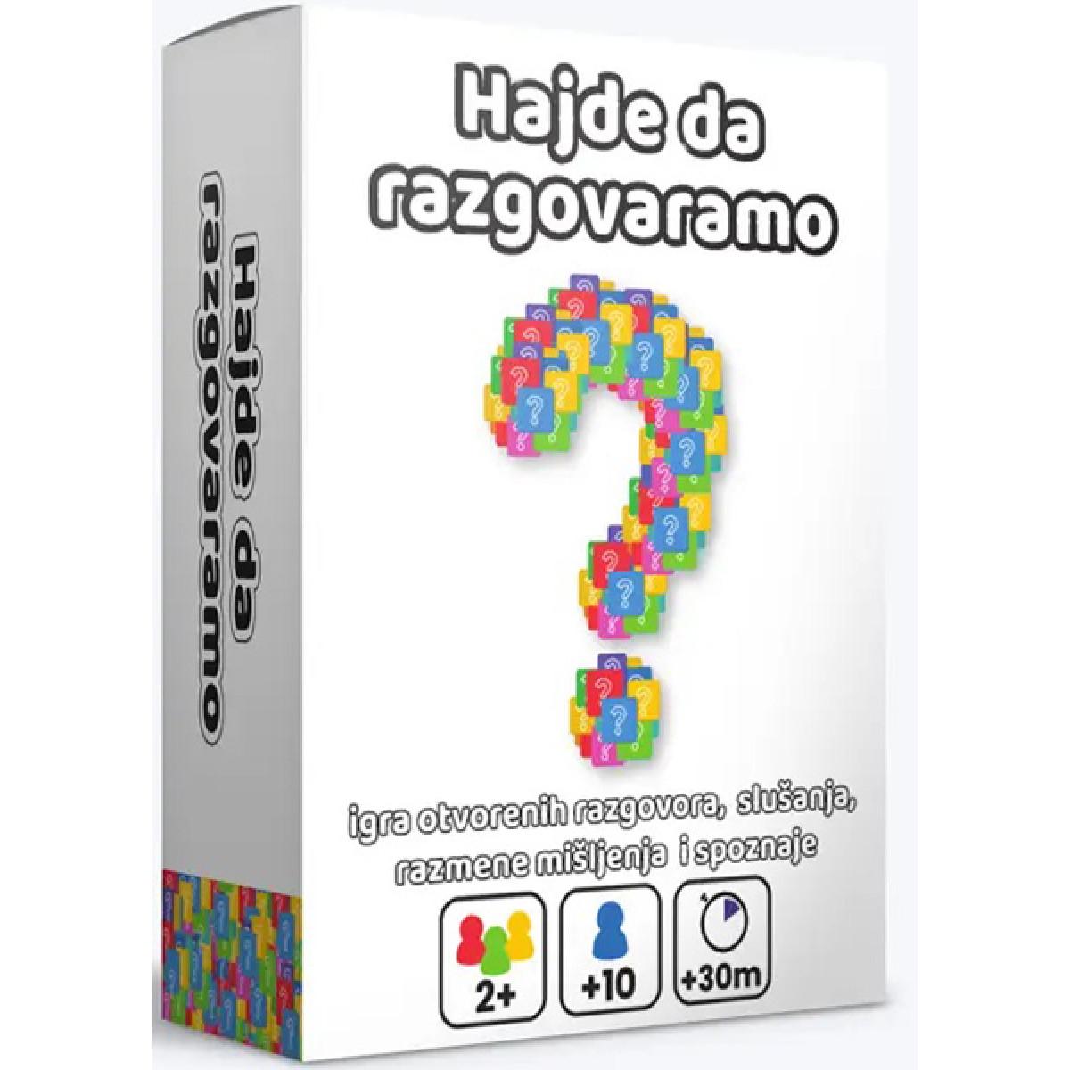 Društvena igra HAJDE DA RAZGOVARAMO 