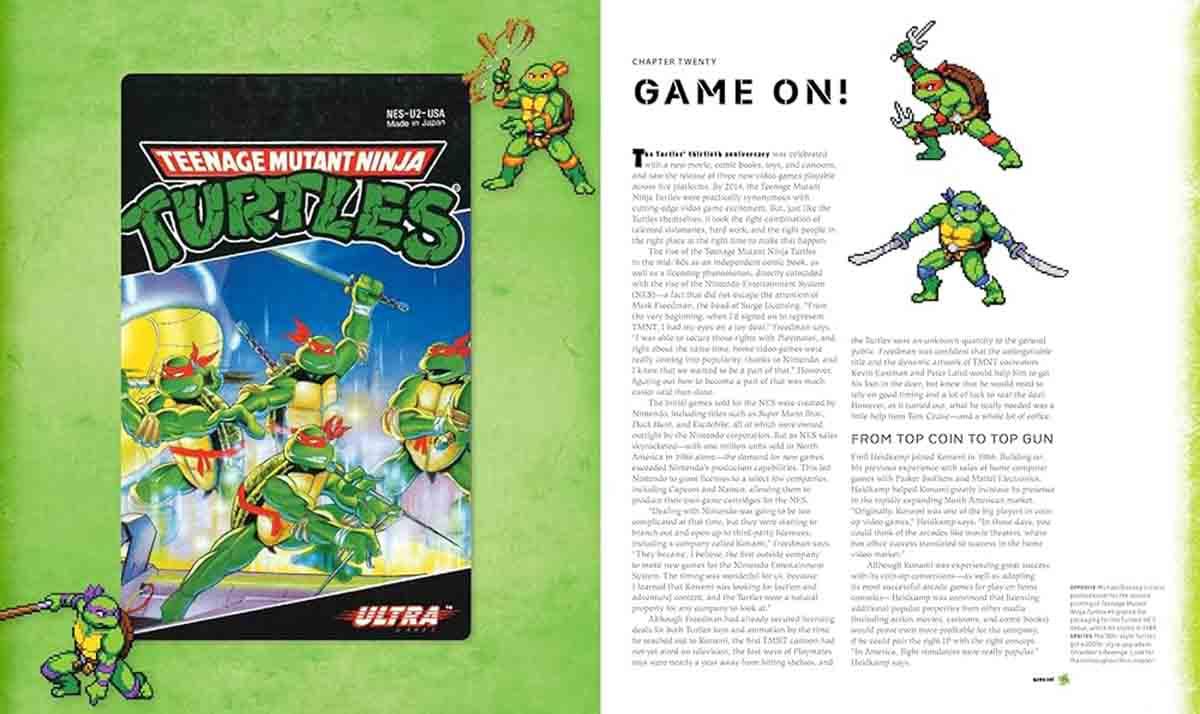 TEENAGE MUTANT NINJA TURTLES The Ultimate Visual History 