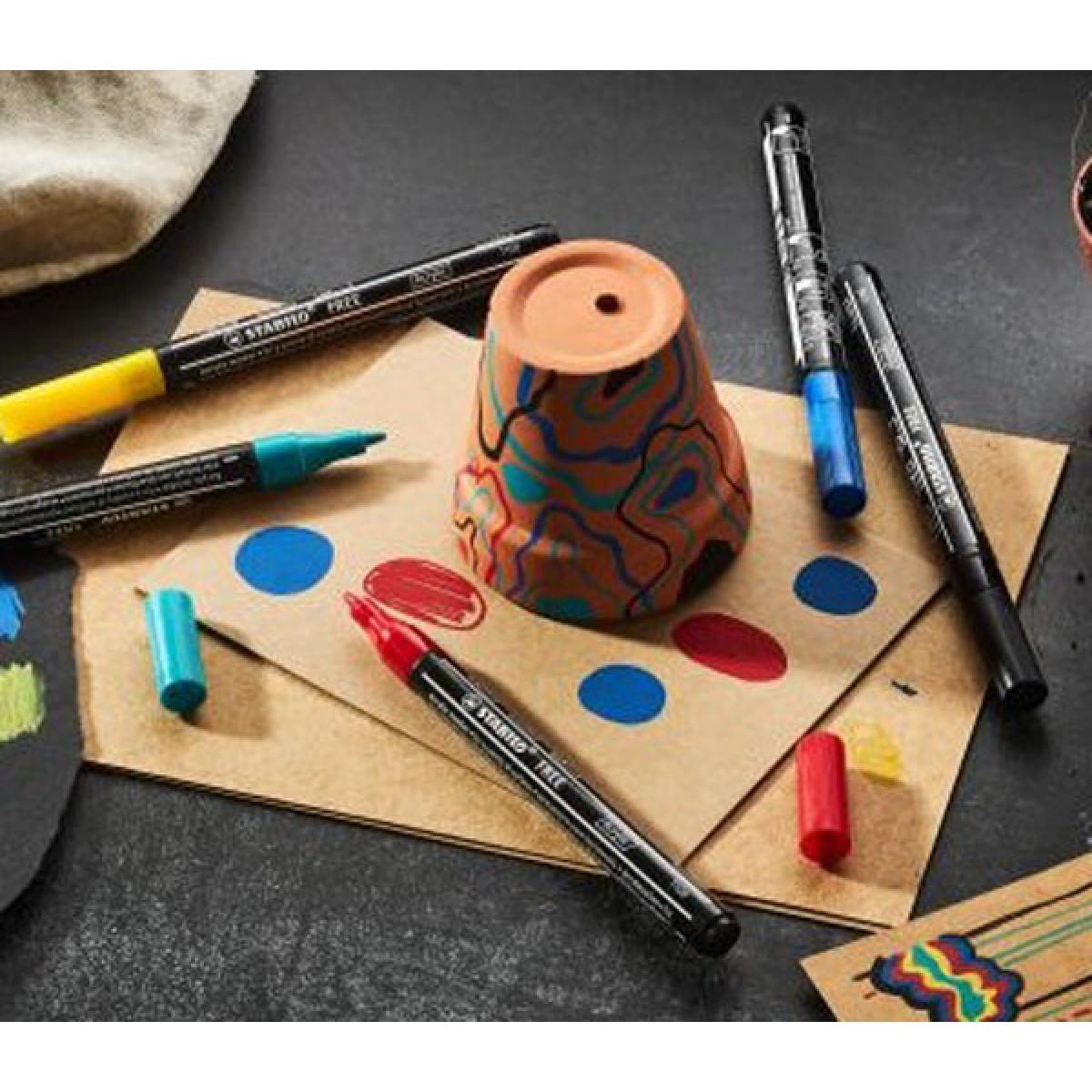 STABILO FREE set akrilnih markera na vodenoj bazi ROYAL 1/5 