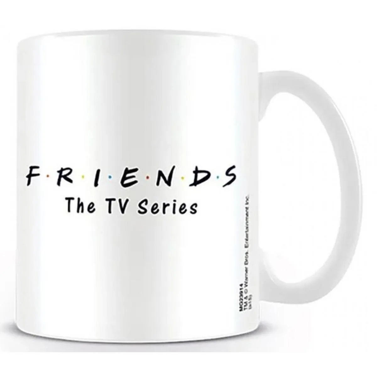 FRIENDS šolja LOGO - BELA 