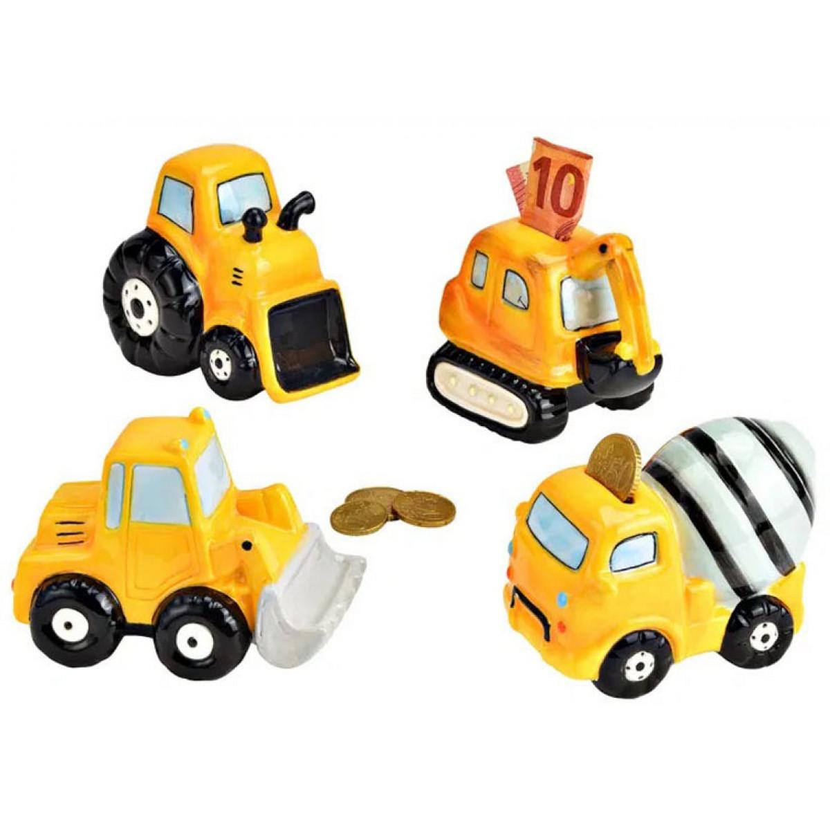 Kasica CONSTRUCTION MINI (4 vrste) 