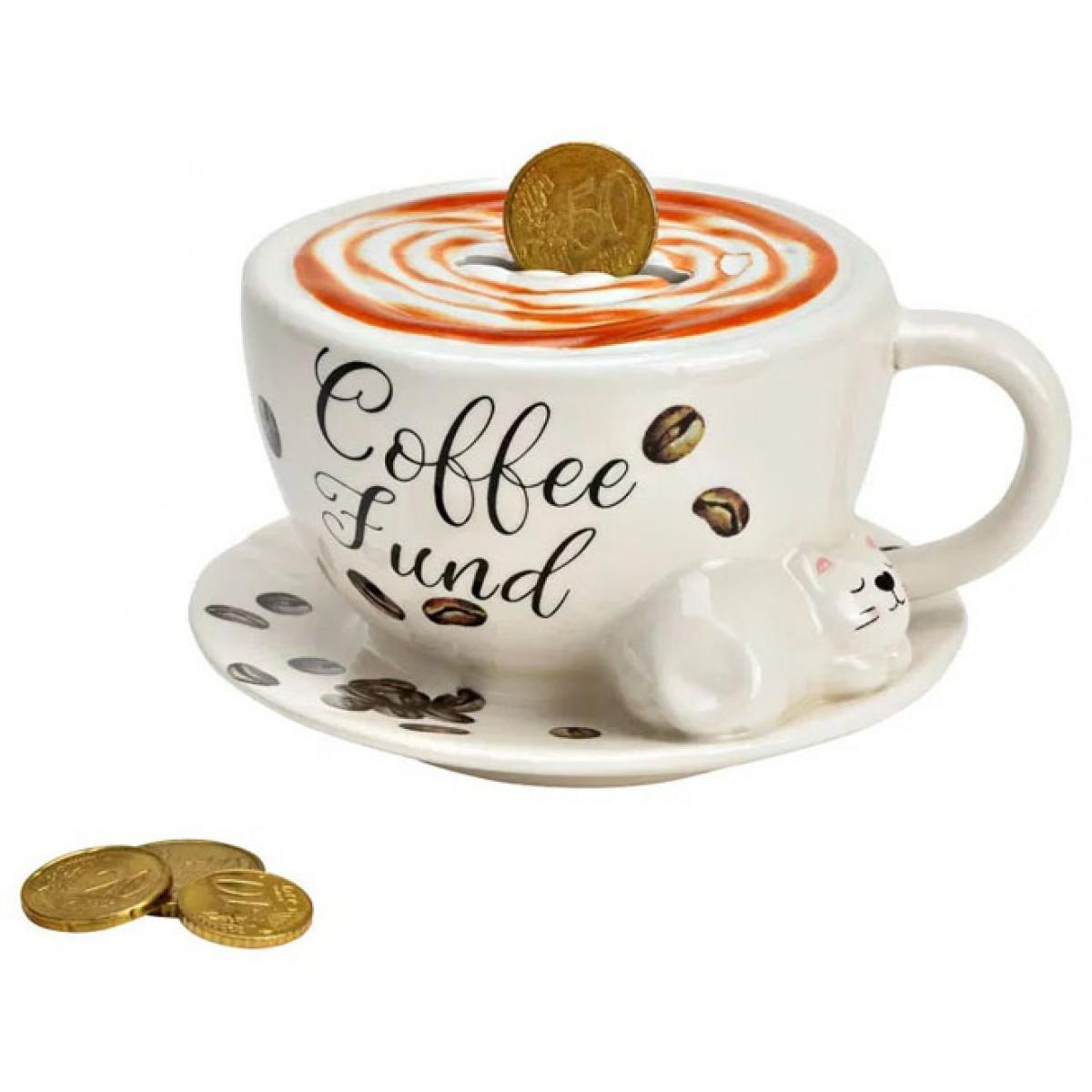 Kasica ŠOLJICA KAFE 14x8x13cm 