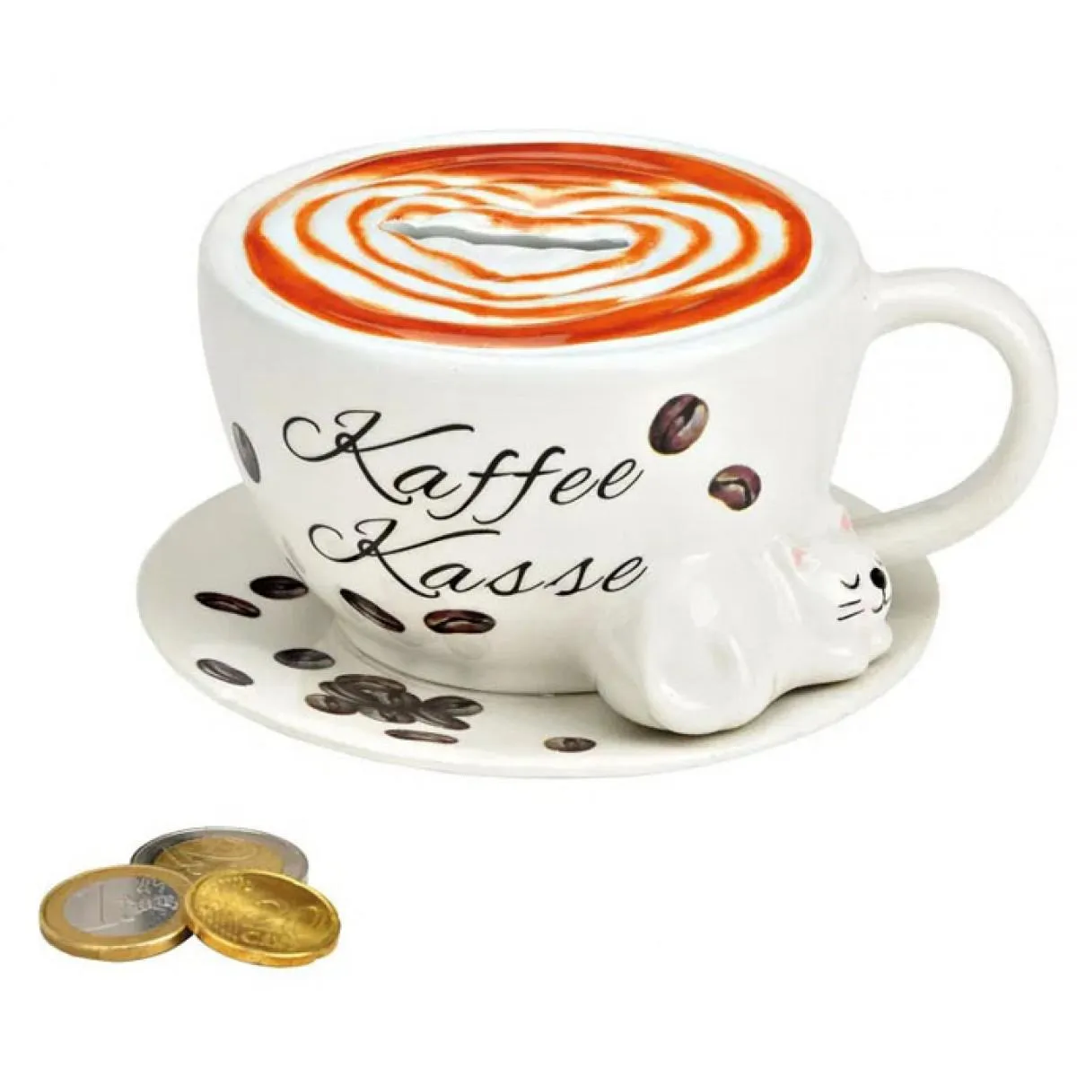Kasica ŠOLJICA KAFE 14x8x13cm 